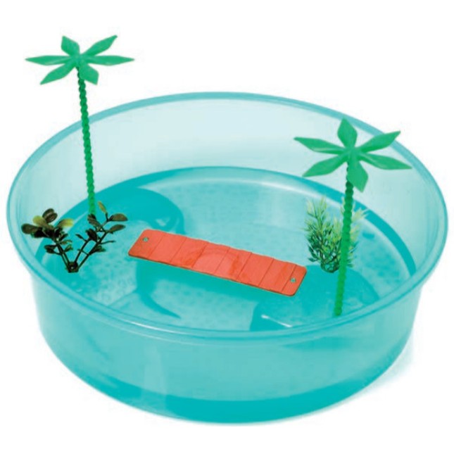 Georplast Στρογγυλή χελωνιέρα Φ26 x 7,5 cm - lt. 3,00 Georplast Στρογγυλή χελωνιέρα Φ26 x 7,5 cm - lt. 3,00