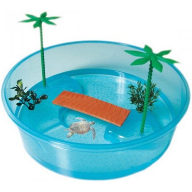 Georplast Στρογγυλή χελωνιέρα Φ26 x 7,5 cm - lt. 3,00 Georplast Στρογγυλή χελωνιέρα Φ26 x 7,5 cm - lt. 3,00