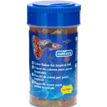 Nobleza τροφή φυλλαράκια για τροπικά ψάρια 38g Nobleza τροφή φυλλαράκια για τροπικά ψάρια 38g