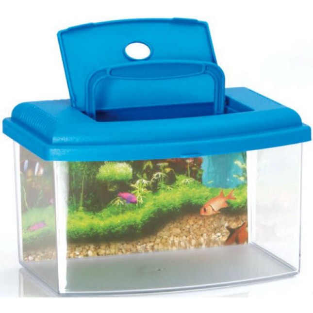 Georplast Πλαστικό ενυδρείο 1 με καπάκι 22 x 16 x 14 cm  3,00lt