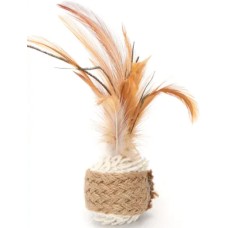 Nobleza Παιχνίδι γάτας μπάλα με φτερά 13x4cm Nobleza Παιχνίδι γάτας μπάλα με φτερά 13x4cm