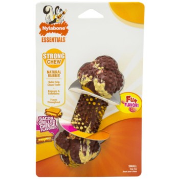 Nylabone Μασώμενο παιχνίδι από καουτσούκ με γεύση μπέικον small Nylabone Μασώμενο παιχνίδι από καουτσούκ με γεύση μπέικον small