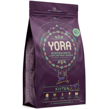 YORA Τροφή για γατάκια από 2 ως 12 μηνών 600g YORA Τροφή για γατάκια από 2 ως 12 μηνών 600g