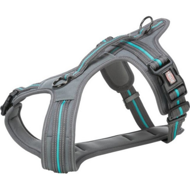 Trixie σαμάρι fusion touring M-L 61-75cm/30mm graphite/ocean Trixie σαμάρι fusion touring M-L 61-75cm/30mm graphite/ocean