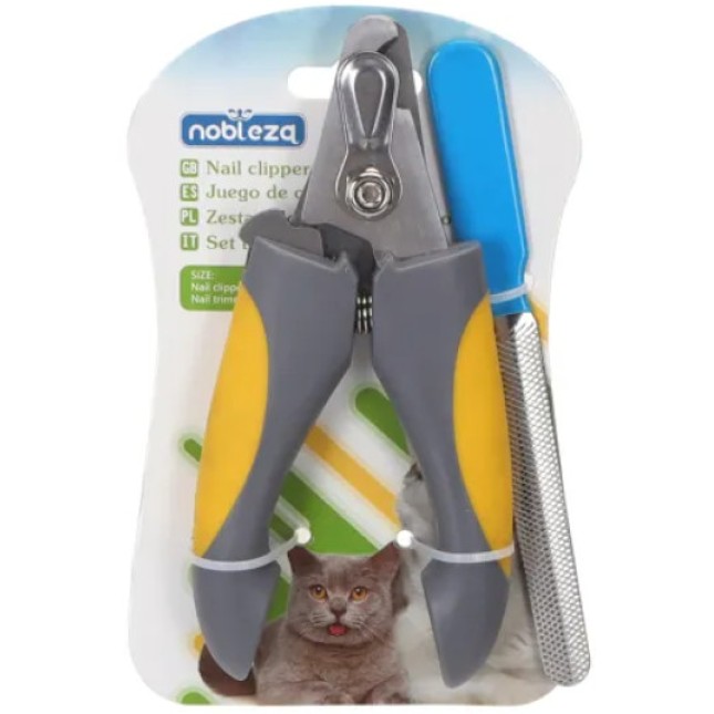 Nobleza Set νυχοκόπτη και λίμας 12x6cm/14x1,5cm Nobleza Set νυχοκόπτη και λίμας 12x6cm/14x1,5cm