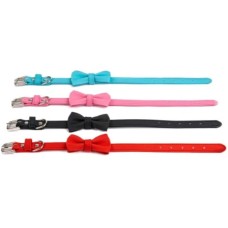 Nobleza Δερμάτινο περιλαίμιο με παπιγιόν medium 2x32-40cm Nobleza Δερμάτινο περιλαίμιο με παπιγιόν medium 2x32-40cm
