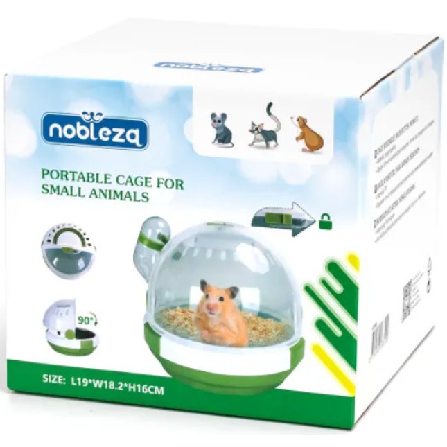 Nobleza Φορητό κλουβί χάμστερ 19x18,2x16cm Nobleza Φορητό κλουβί χάμστερ 19x18,2x16cm