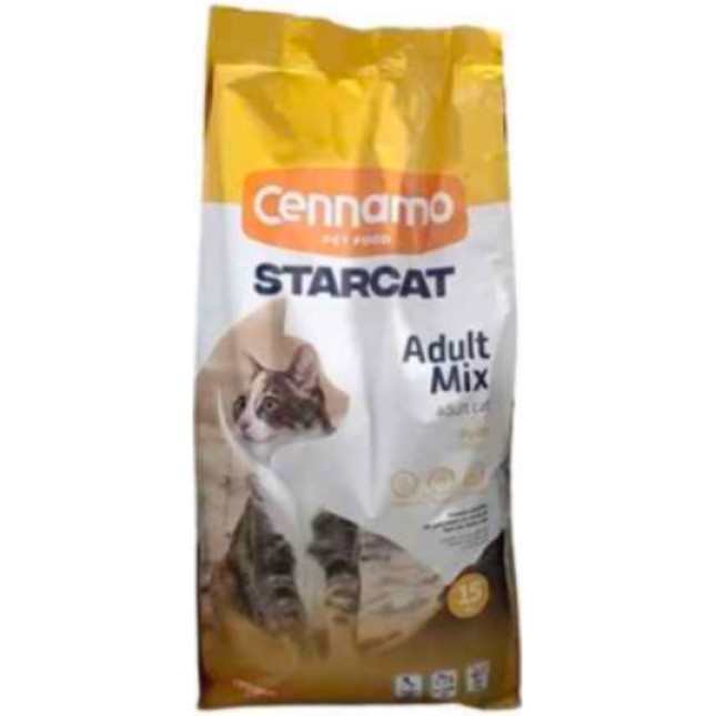 Cennamo starcat πλήρης τροφή για ενήλικες γάτες