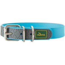 Hunter περιλαίμιο Convenience M plastic, Τιρκουάζ 2.5x38-46cm