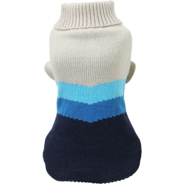 Glee πουλόβερ μπλε-μπεζ Sagitta 28cm M Glee πουλόβερ μπλε-μπεζ Sagitta 28cm M