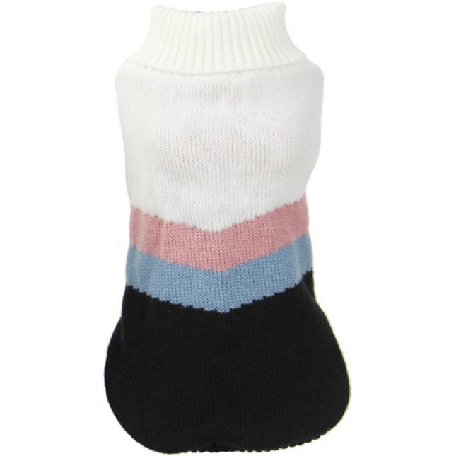 Glee πουλόβερ μαύρο-λευκό Sagitta 28cm M Glee πουλόβερ μαύρο-λευκό Sagitta 28cm M