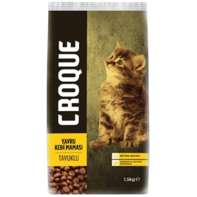 Effeffe Croque τροφή για γατάκια με κοτόπουλο 1.5kg Effeffe Croque τροφή για γατάκια με κοτόπουλο 1.5kg