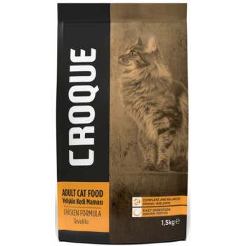 Effeffe Croque τροφή για ενήλικες γάτες με κοτόπουλο 1.5kg Effeffe Croque τροφή για ενήλικες γάτες με κοτόπουλο 1.5kg