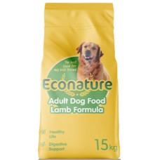 Effeffe Econature τροφή για ενήλικους σκύλους με αρνί 15kg