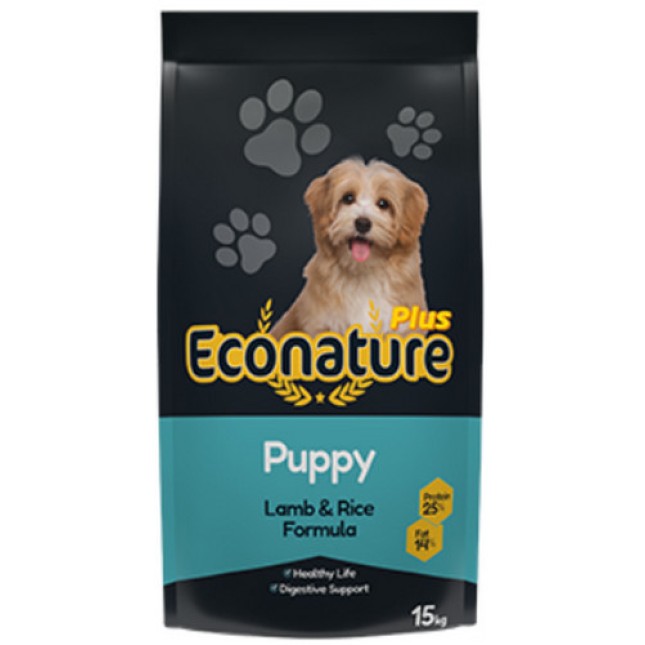 Effeffe Econature Plus τροφή για κουτάβια με αρνί και ρύζι 15kg Effeffe Econature Plus τροφή για κουτάβια με αρνί και ρύζι 15kg