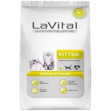 Effeffe LaVital πλήρης και ισορροπημένη τροφή για γατάκια με σολομό 1.5Kg
