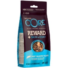 Wellness Core λιχουδιές με σολομό, ωμέγα 3 και λιπαρά οξέα για υγιές δέρμα και λαμπερό τρίχωμα 170g Wellness Core λιχουδιές με σολομό, ωμέγα 3 και λιπαρά οξέα για υγιές δέρμα και λαμπερό τρίχωμα 170g