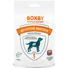 Boxby Λιχουδιές που μειώνουν την δυσανεξία και βελτιώνουν το δέρμα και το τρίχωμα με σολομό 100gr Boxby Λιχουδιές που μειώνουν την δυσανεξία και βελτιώνουν το δέρμα και το τρίχωμα με σολομό 100gr