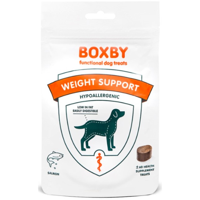 Boxby Λιχουδιές ιδανικές για υπέρβαρους και διαβητικούς σκύλους με σολομό 100gr Boxby Λιχουδιές ιδανικές για υπέρβαρους και διαβητικούς σκύλους με σολομό 100gr