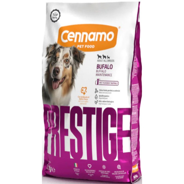 Cennamo prestige βουβάλι για ενήλικα σκυλιά όλων των φυλών 12kg