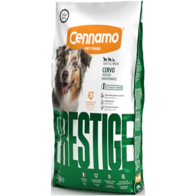 Cennamo prestige ελάφι για ενήλικα σκυλιά όλων των φυλών 12kg