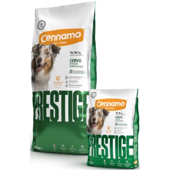 Cennamo prestige μονοπρωτεϊνική τροφή με ελάφι για ενήλικα σκυλιά όλων των φυλών Cennamo prestige μονοπρωτεϊνική τροφή με ελάφι για ενήλικα σκυλιά όλων των φυλών
