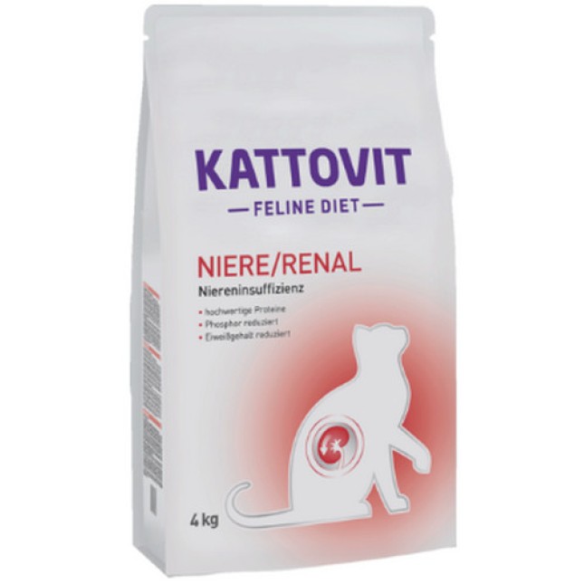 Finnern Kattovit Ξηρά τροφή για ενήλικες γάτες με νεφρική ανεπάρκεια 4Kg Finnern Kattovit Ξηρά τροφή για ενήλικες γάτες με νεφρική ανεπάρκεια 4Kg