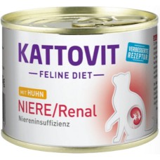 Finnern Kattovit Υγρη τροφή για την υποστήριξη των νεφρών με κοτόπουλο 185g