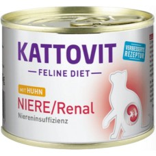 Finnern Kattovit Υγρη τροφή για την υποστήριξη των νεφρών με κοτόπουλο 185g Finnern Kattovit Υγρη τροφή για την υποστήριξη των νεφρών με κοτόπουλο 185g