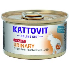 Finnern Kattovit Υγρη τροφή για την πρόληψη των λίθων στρουβίτη με μοσχάρι 85g Finnern Kattovit Υγρη τροφή για την πρόληψη των λίθων στρουβίτη με μοσχάρι 85g
