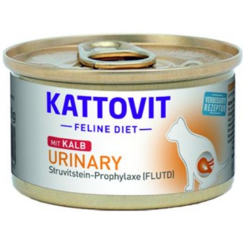 Finnern Kattovit Υγρη τροφή για την πρόληψη των λίθων στρουβίτη με μοσχάρι 85g Finnern Kattovit Υγρη τροφή για την πρόληψη των λίθων στρουβίτη με μοσχάρι 85g