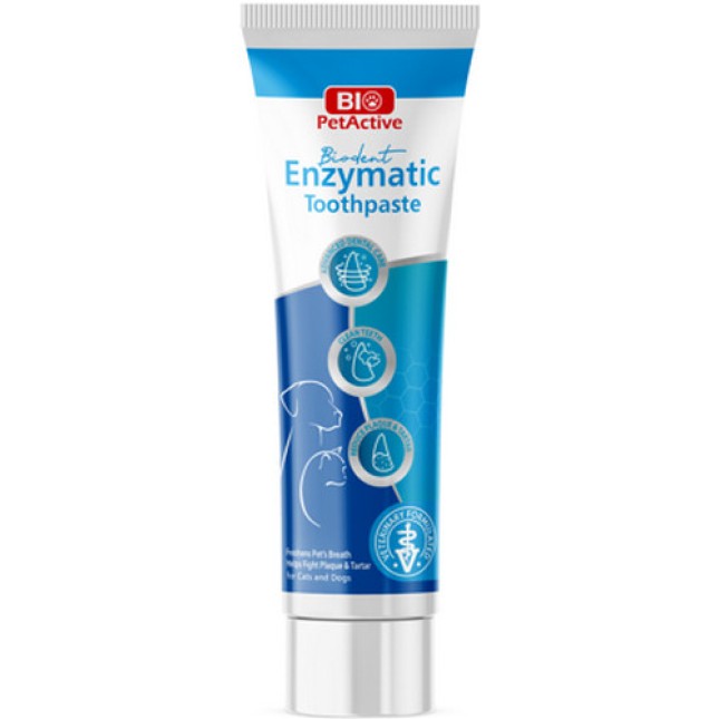 Bio Pet Active Biodent Ενζυματική οδοντόκρεμα για σκύλους και γάτες 100ml Bio Pet Active Biodent Ενζυματική οδοντόκρεμα για σκύλους και γάτες 100ml
