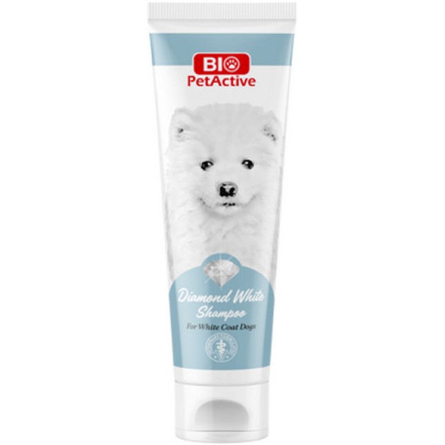 Bio Pet Active Diamond white σαμπουάν για σκύλους με λευκό - ανοιχτόχρωμο τρίχωμα  250ml