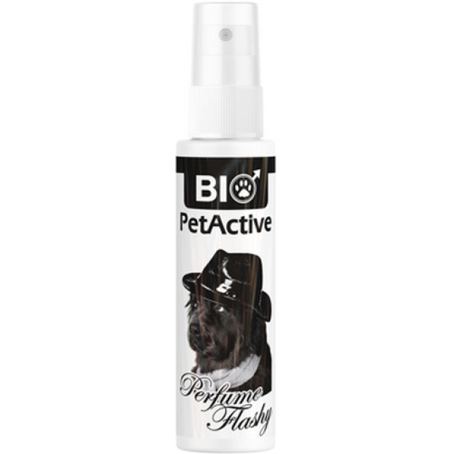 Bio Pet Active Flashy γοητευτικό ανοιξιάτικο άρωμα για αρσενικούς σκύλους 50ml Bio Pet Active Flashy γοητευτικό ανοιξιάτικο άρωμα για αρσενικούς σκύλους 50ml