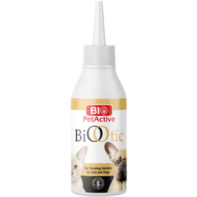 Bio Pet Active Bio Καθαριστικό αυτιών Bio Otic για σκύλους και γάτες 100ml