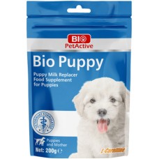 Bio Pet Active Bio γαλα για κουτάβια που απογαλακτίστηκαν πρόωρα replacement 200gr