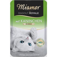 Finnern Miamor Πλήρης τροφή για ενήλικες γάτες χωρίς σόγια με κουνέλι 100g