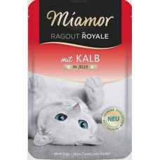 Finnern Miamor Πλήρης τροφή για ενήλικες γάτες χωρίς σόγια με μοσχάρι 100g