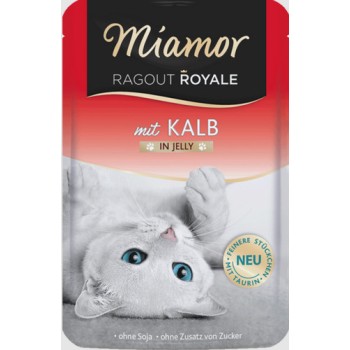 Finnern Miamor Πλήρης τροφή για ενήλικες γάτες χωρίς σόγια με μοσχάρι 100g