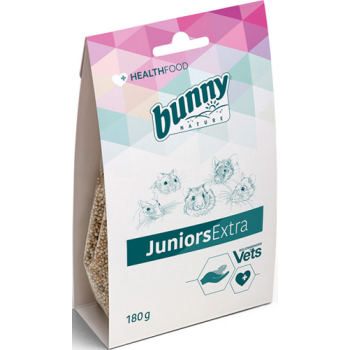 Bunny JuniorsExtra Συμπληρωματική τροφή για την φάση ανάπτυξης 180gr Bunny JuniorsExtra Συμπληρωματική τροφή για την φάση ανάπτυξης 180gr