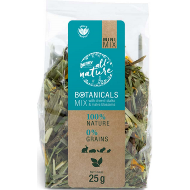 Bunny Nature Mini Mix μείγμα με μίσχους & άνθη μολόχας 25gr Bunny Nature Mini Mix μείγμα με μίσχους & άνθη μολόχας 25gr
