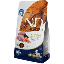 Farmina N&D μονοπρωτεϊνική τροφή για ενήλικους σκύλους μικρόσωμων φυλών σκουρόχρωμου τριχώματος 2Kg