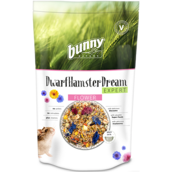 Bunny Nature Dwarf Hamster Dream expert flower Πλήρης τροφή για νάνους χάμστερ