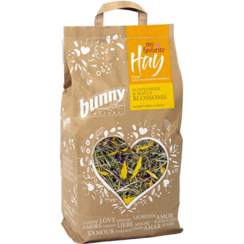 Bunny Nature Χόρτο προστατευμένων λιβαδιών με ηλίανθο & μολόχα 100gr Bunny Nature Χόρτο προστατευμένων λιβαδιών με ηλίανθο & μολόχα 100gr