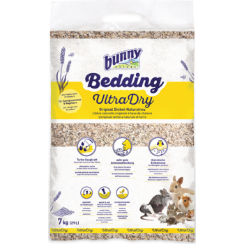 Bunny Nature Bedding Ultra Dry φυσικό υπόστρωμα από αγριοσίταρο Bunny Nature Bedding Ultra Dry φυσικό υπόστρωμα από αγριοσίταρο