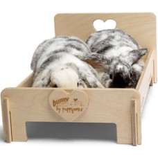 Bunny Nature κρεβάτι για ύπνο για μικρά τρωκτικά απο φυσικό υλικό ξύλο σημύδας  30,8x21,5x51,8 cm