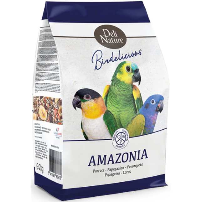 Deli Nature Birdelicious Parrots Πλήρης τροφή για Νοτιοαμερικανικό παπαγάλο 750gr Deli Nature Birdelicious Parrots Πλήρης τροφή για Νοτιοαμερικανικό παπαγάλο 750gr