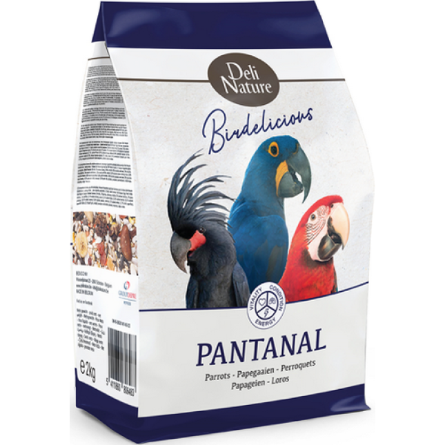 Deli Nature Birdelicious Parrots μείγμα υψηλής ποιότητας 2kg Deli Nature Birdelicious Parrots μείγμα υψηλής ποιότητας 2kg