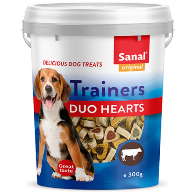 Sanal Νόστιμο απαλό σνακ Duo Hearts 300gr