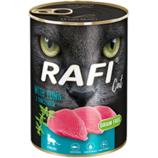 Dolina Rafi Υγρή τροφή για στειρωμένες γάτες adult πατέ τόνο χωρίς δημητριακά 400gr